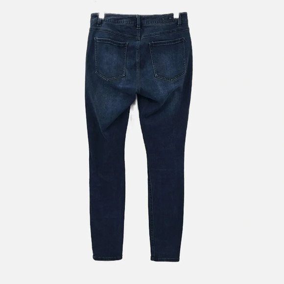 Cabi Curvy Skinny Dusk Destructed Jeans - Size 8 - Picture 4 of 7